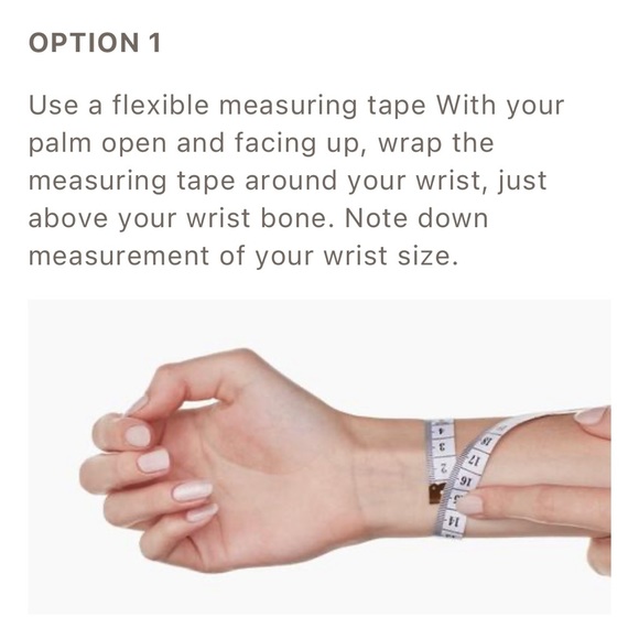 Bracelet Size Measuring Guide